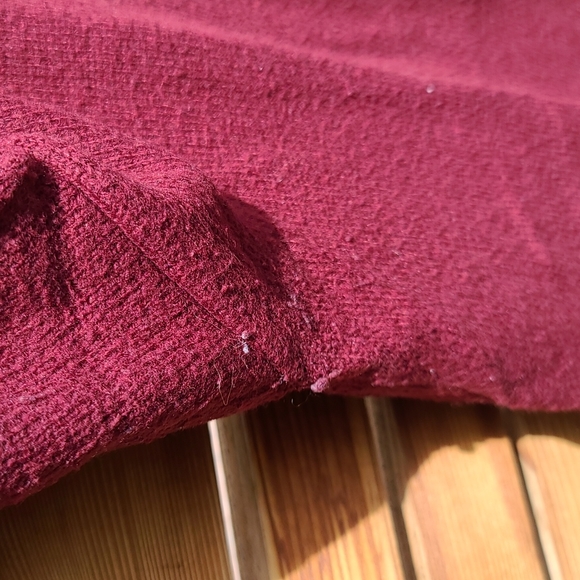 SOLD LOFT Maroon Sweater - Picture 3 of 5
